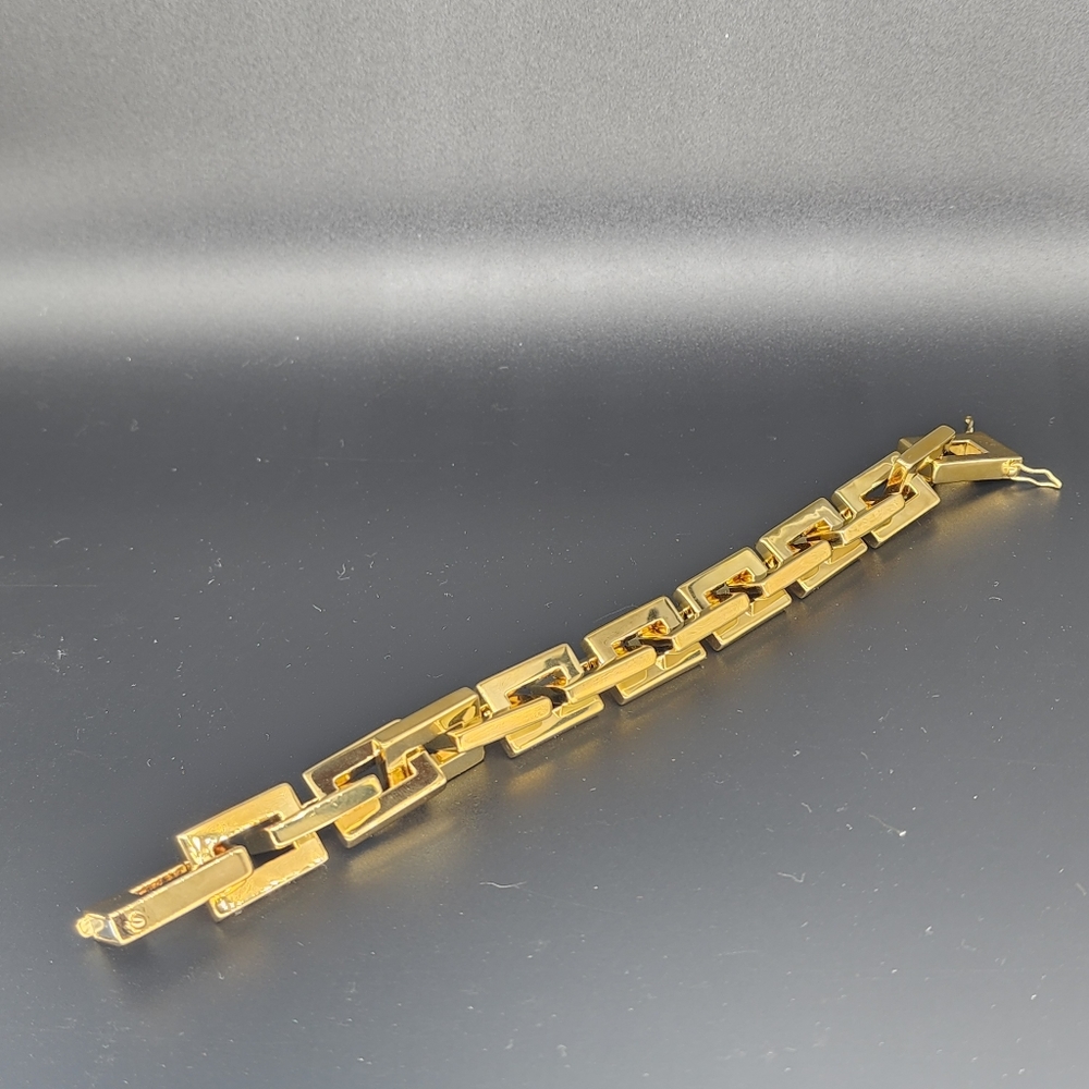 Bronze Milor 8in bracelet like new but vintage with magnetic clasp
